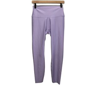 Alo Yoga High Waist Leggings Lilac Purple Activewear Workout Compression Size L
